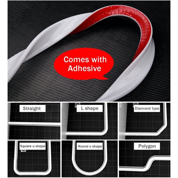 Flexible Waterproof Barrier Strip for Safe Showers and More
