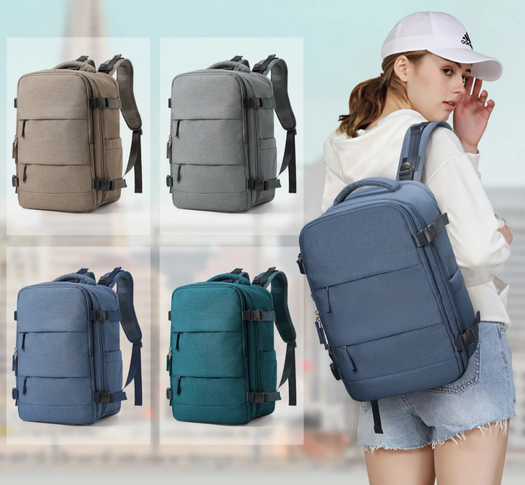 Lightweight Travel Companion Backpack with Laptop Protection