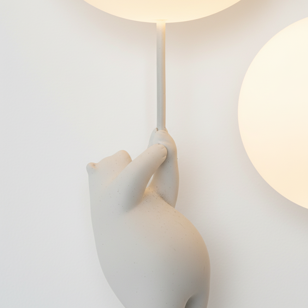 Whimsical Balloon-Shaped Night Light for Kids' Room