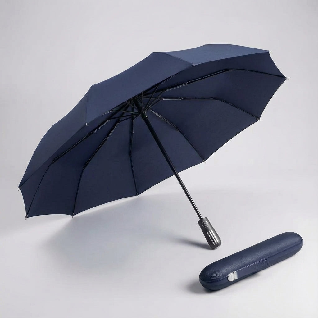 Double-Sided Walking Umbrella with Reinforced Design – DryFlip