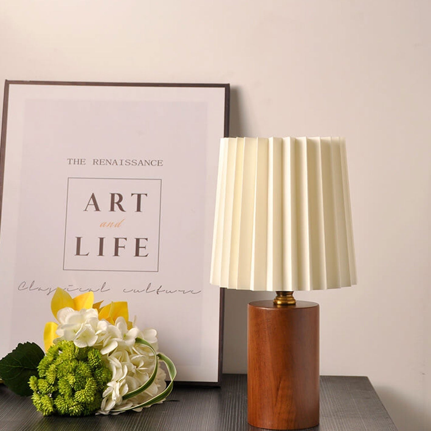 Vintage-Inspired LED Table Lamp with Soft Glow