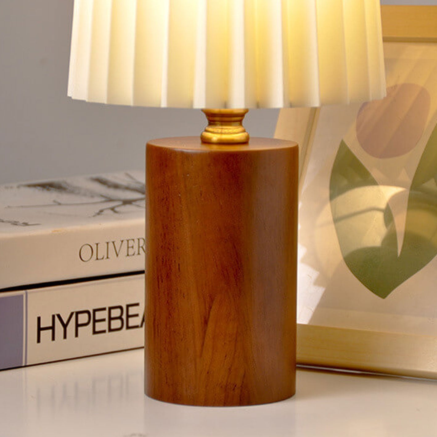 Vintage-Inspired LED Table Lamp with Soft Glow