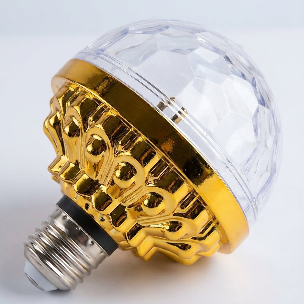 DiscoGlow | LED Rotating Light Bulb for Ultimate Party Vibes