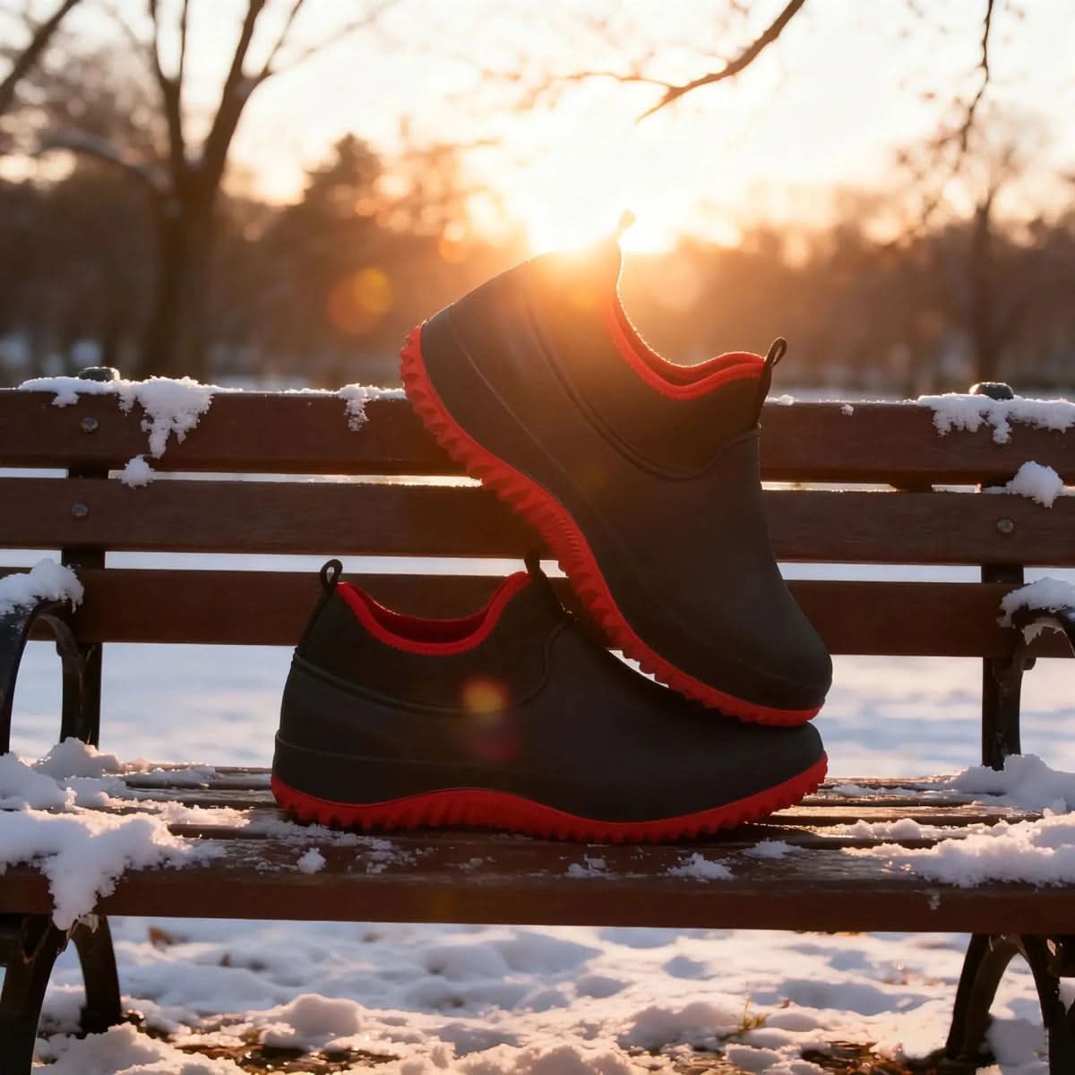 AquaShield - Durable Non-Slip Work Footwear for Ultimate Comfort