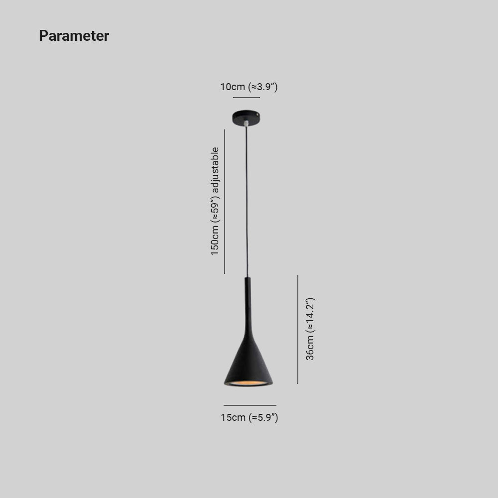 Triangular Pendant Light in Modern Style