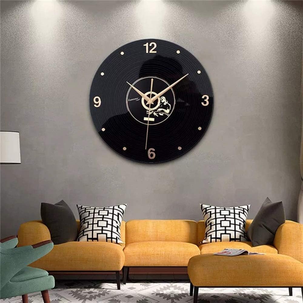 Melody Timekeeper: Stylish Quartz Wall Clock with Music Design