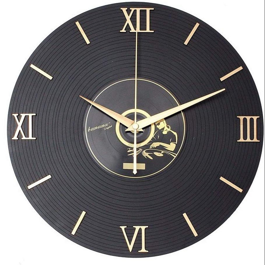 Melody Timekeeper: Stylish Quartz Wall Clock with Music Design