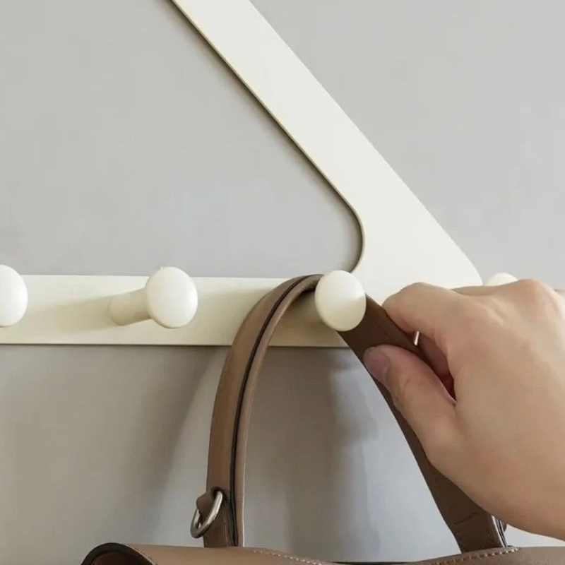 Triangle Wall Organizer Hook – No-Screw Hanging Solution