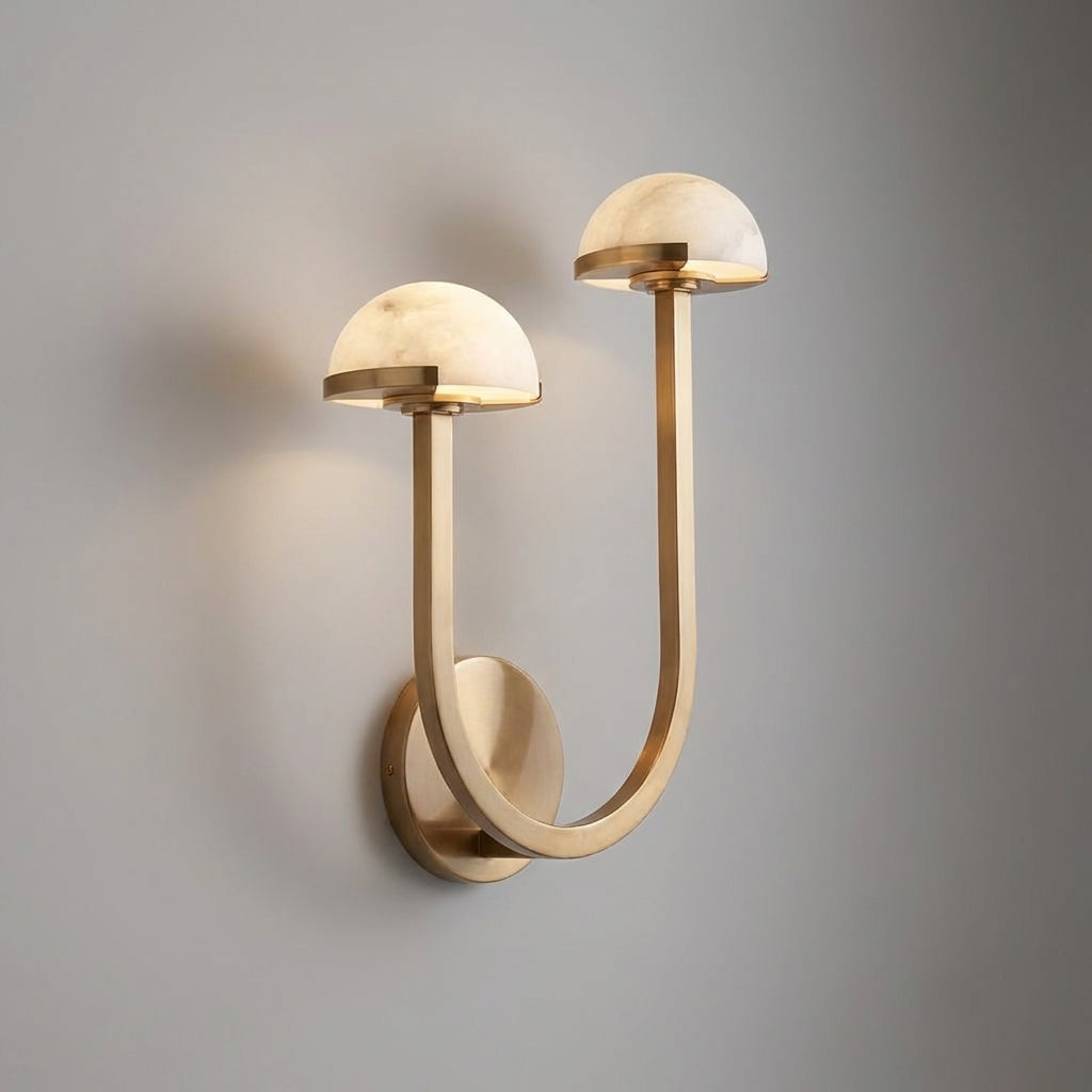 Mounted Mushroom Light Fixture for Wall