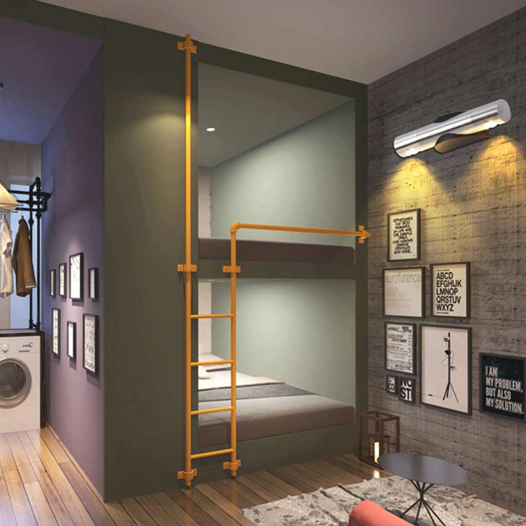 Adjustable LED Wall Light Fixture for Modern Spaces