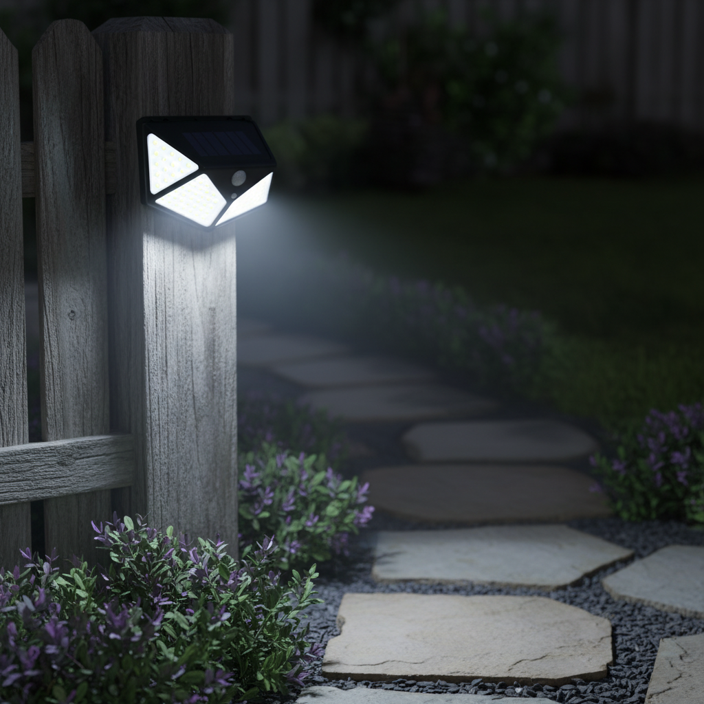 Solar Wall Light Fixture