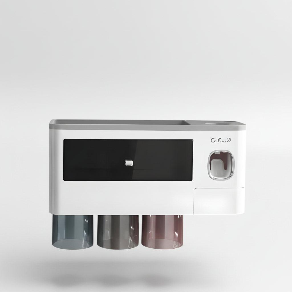Toothbrush Organizer for Wall Mounting - HygiaHolder