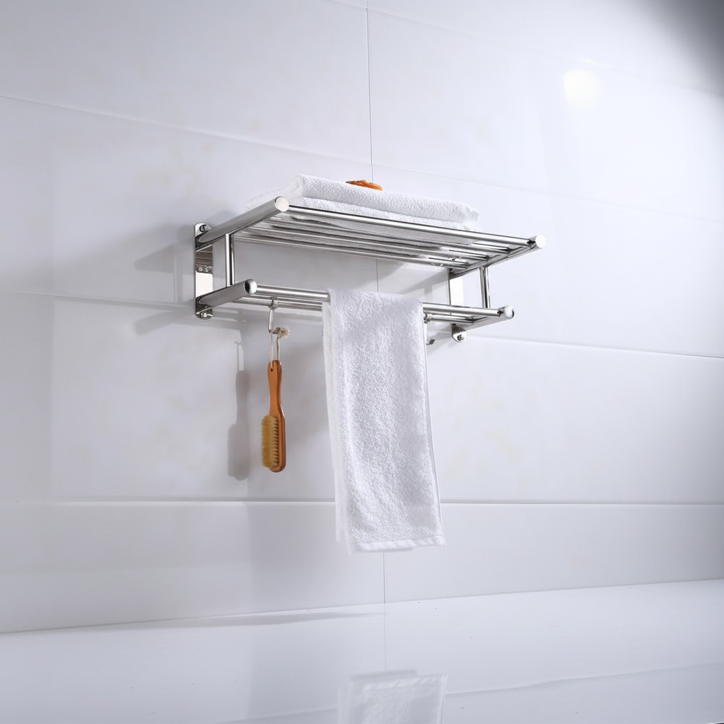 Stainless Steel Towel Holder for Wall Mounting