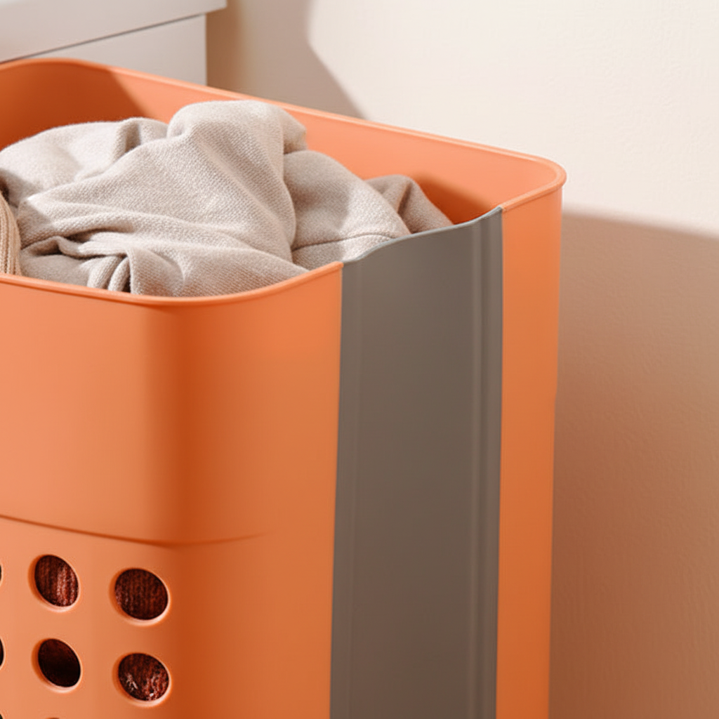 Foldable Wall-Mounted Laundry Basket