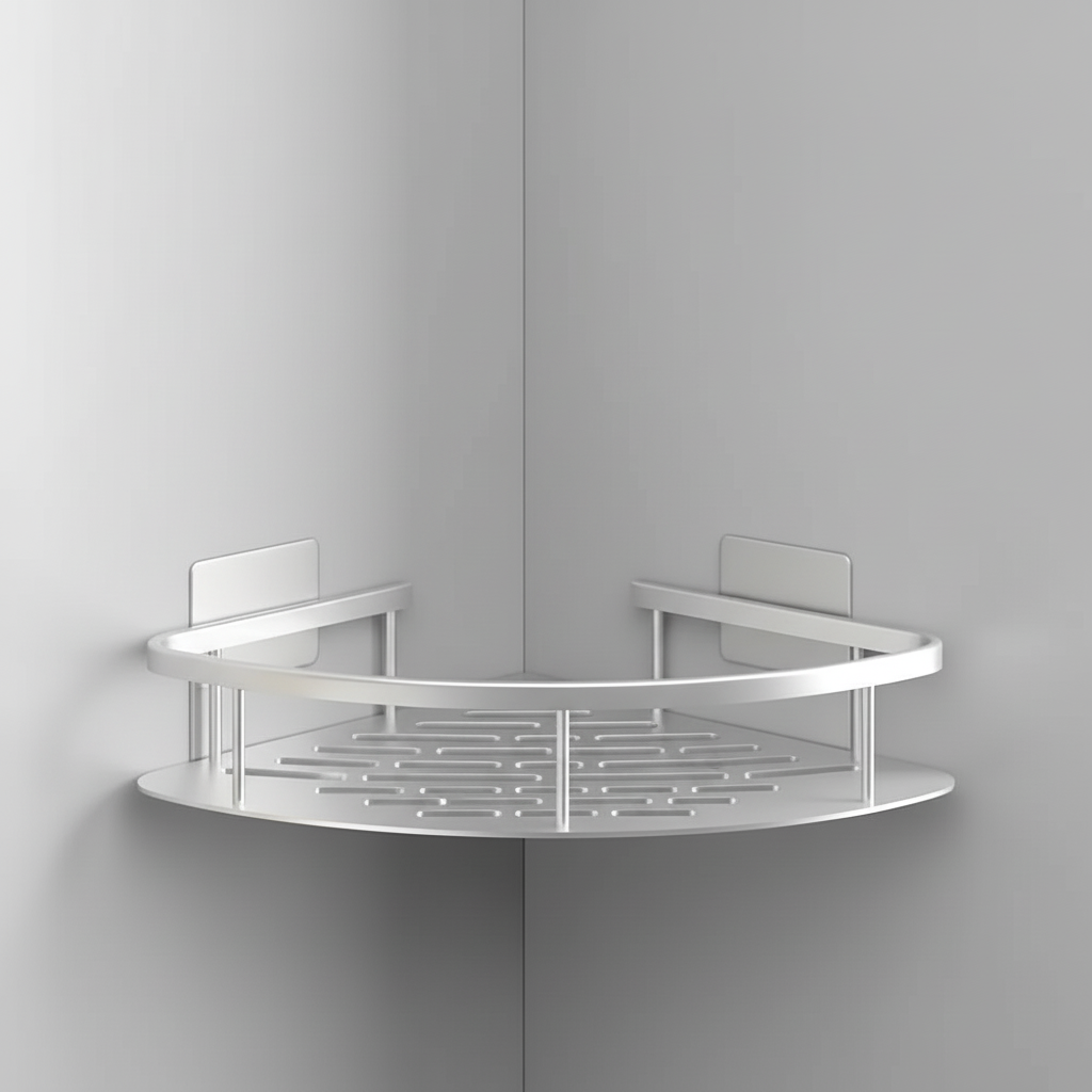 Plastic Corner Shelf for Wall Mounting