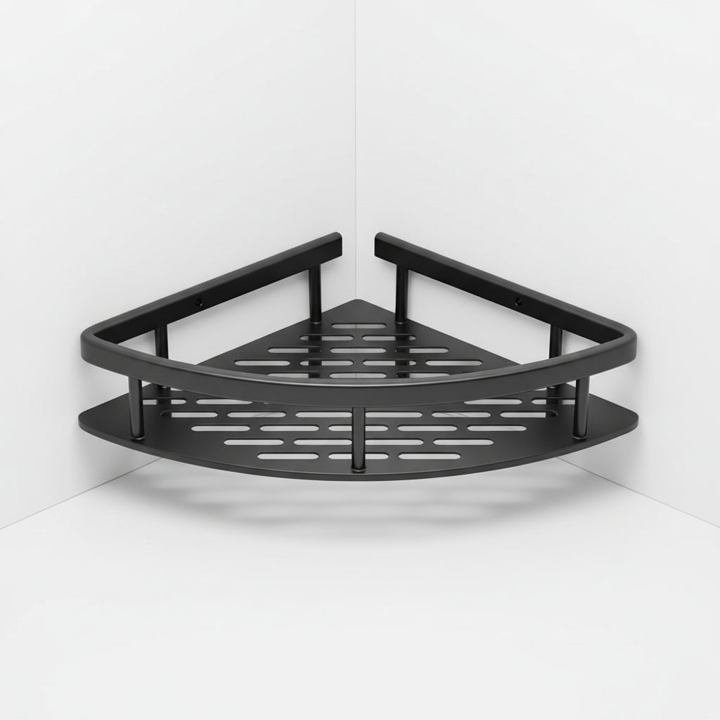 Plastic Corner Shelf for Wall Mounting