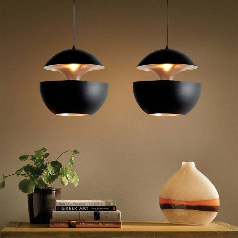 Warm White LED Hanging Light Fixture