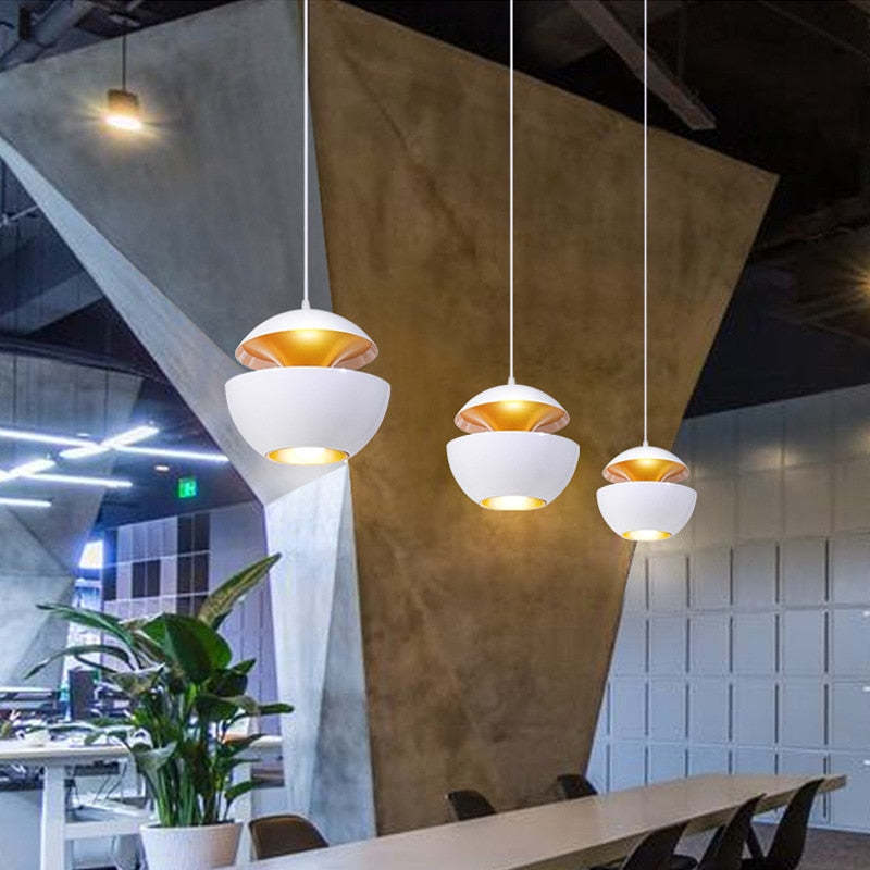 Warm White LED Hanging Light Fixture