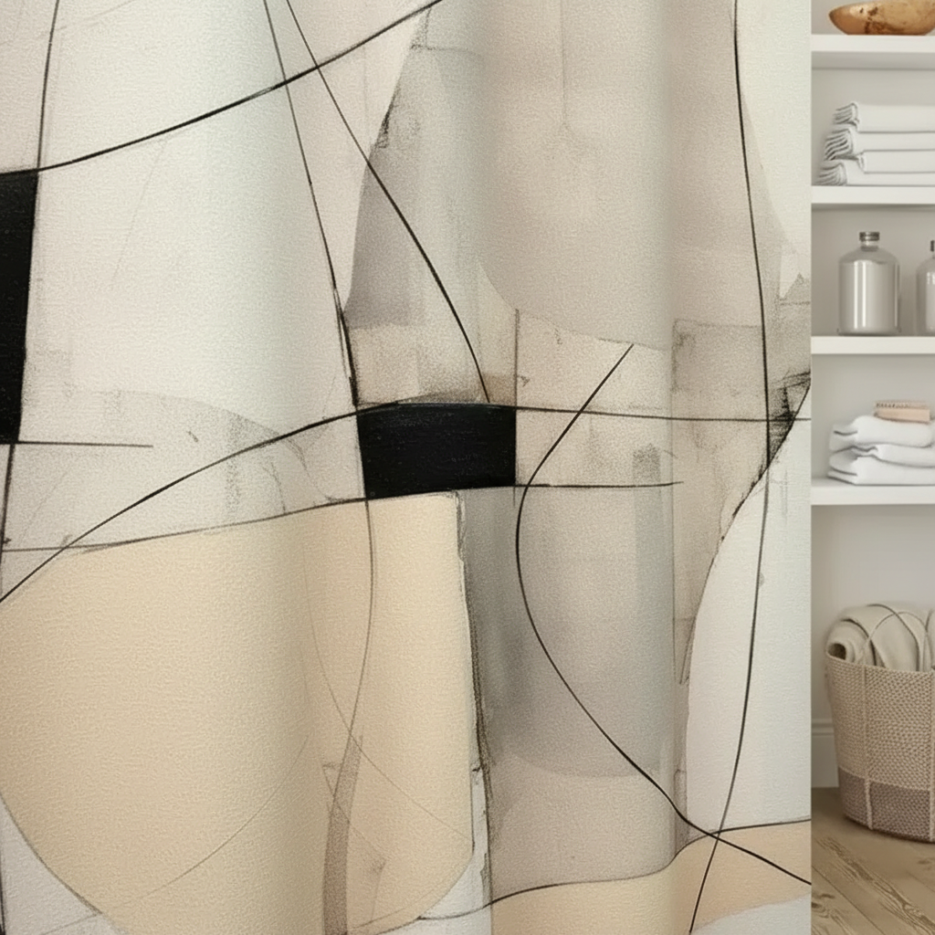 Water-Resistant Fabric Drapes - Single Space Design
