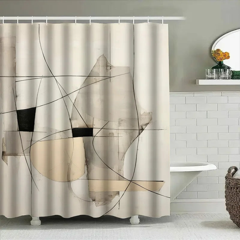 Water-Resistant Fabric Drapes - Single Space Design