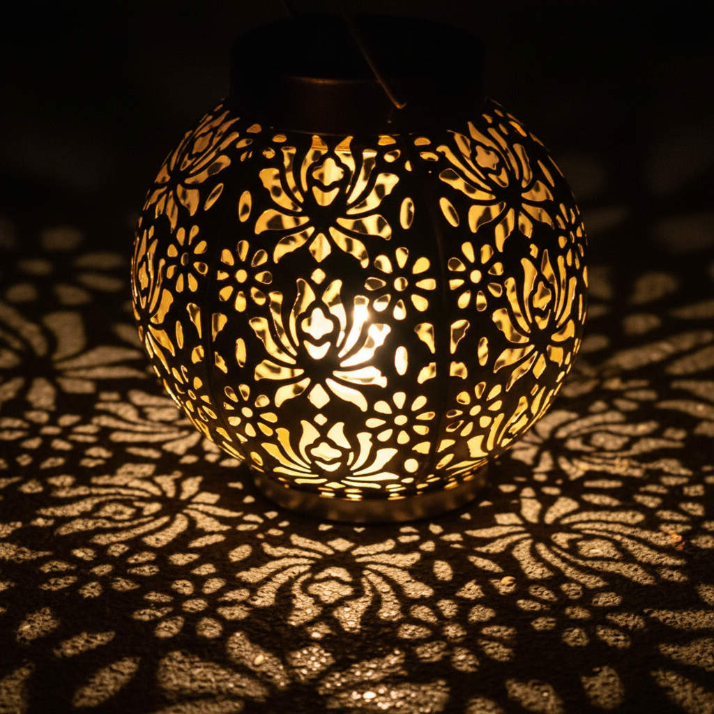 Decorative Waterproof Lantern for Outdoor Use