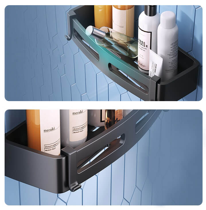 Shower Shelf with Waterproof Design for Bathroom Storage