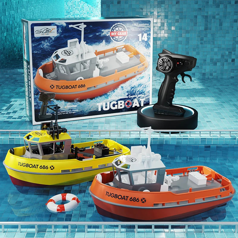 Aqua Voyager | High-Speed RC Boat with Long-Range Control