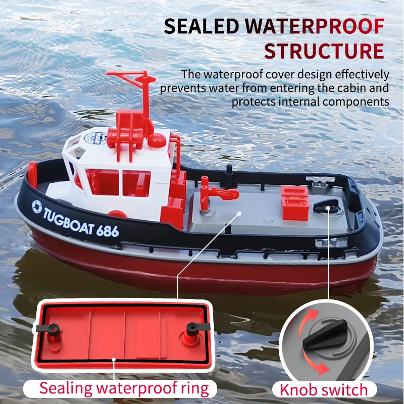 Aqua Voyager | High-Speed RC Boat with Long-Range Control