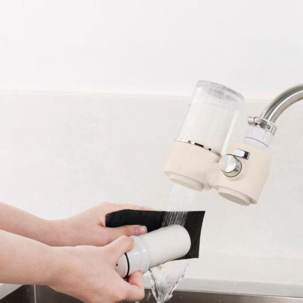 Universal Water Purifier with Stainless Steel Design