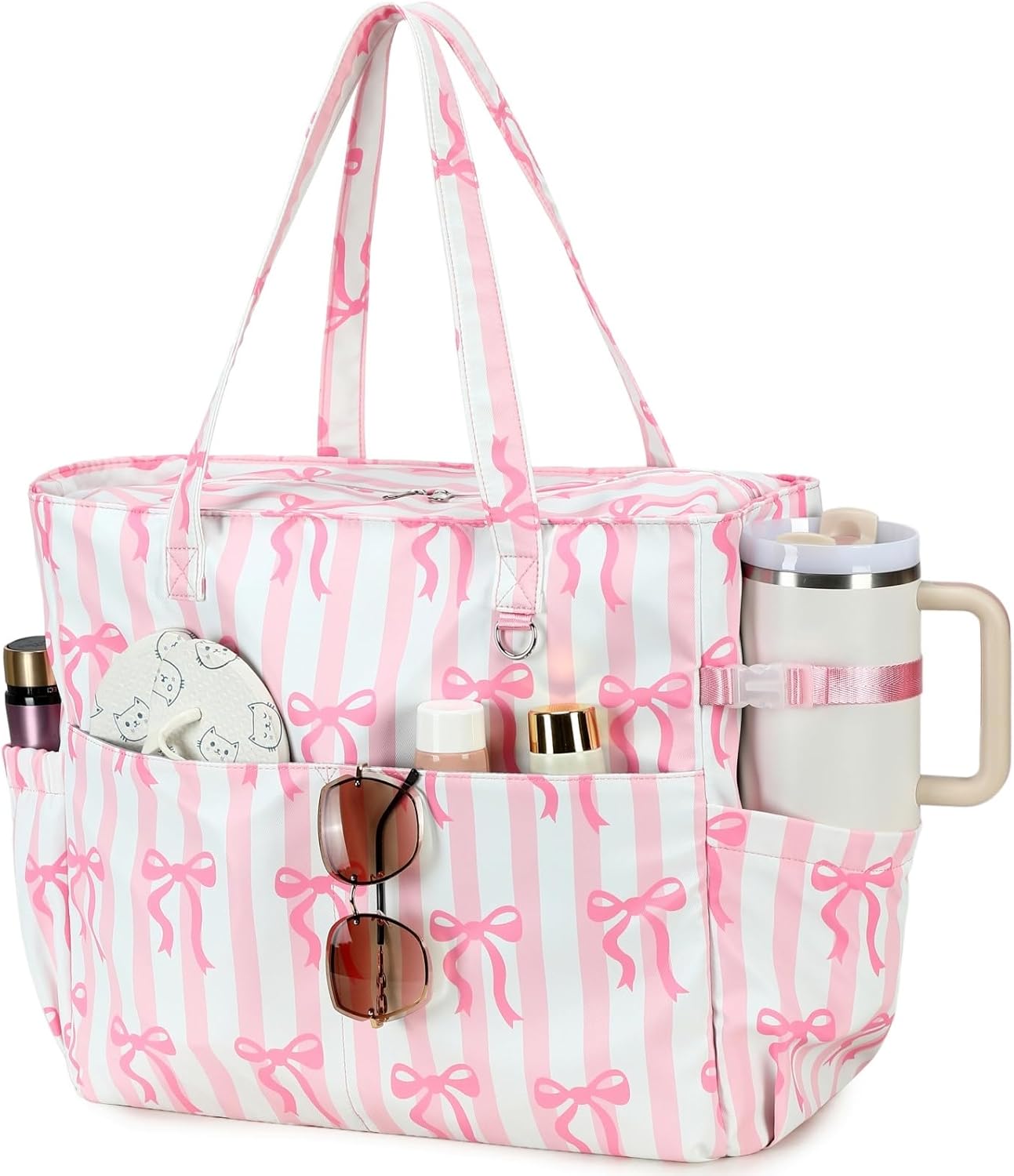 Versatile Waterproof Tote with Separate Wet Storage