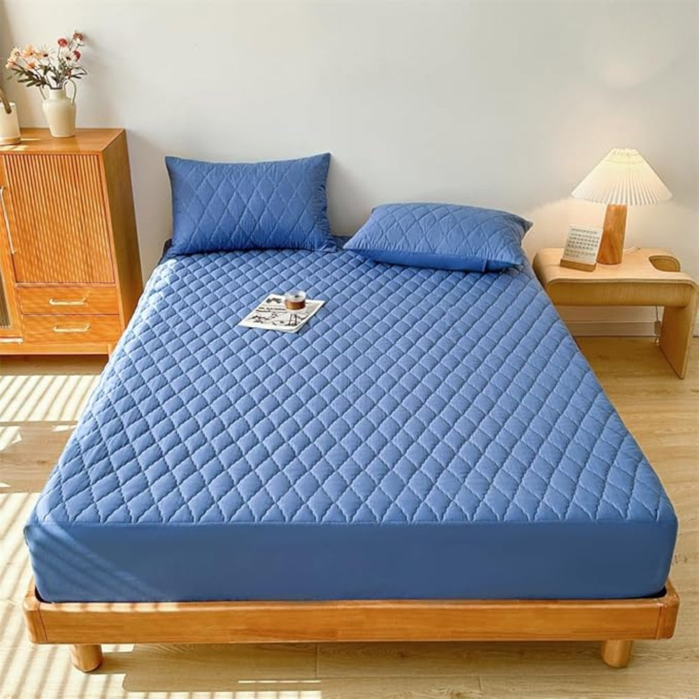 Ultra-Protective Deep Pocket Fitted Sheet Set