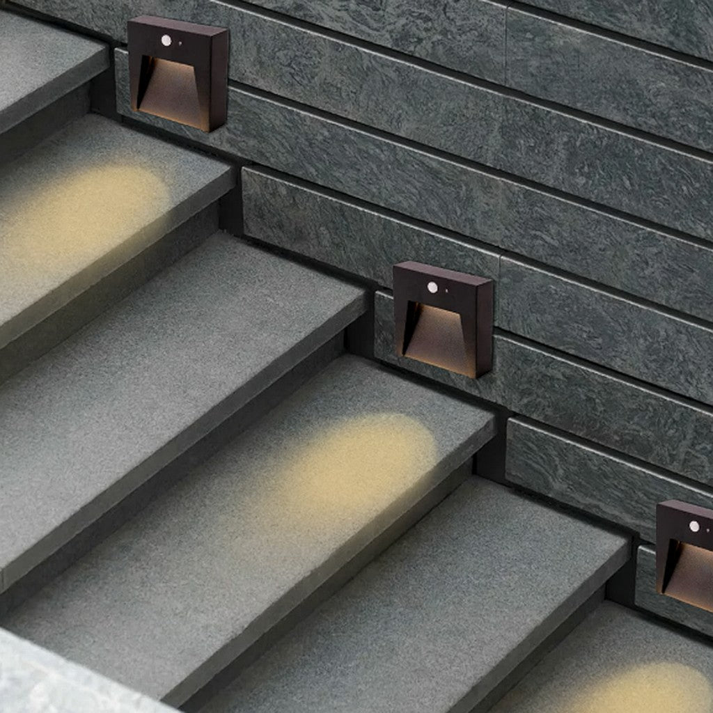 Outdoor LED Motion-Activated Step Light for Safe Navigation