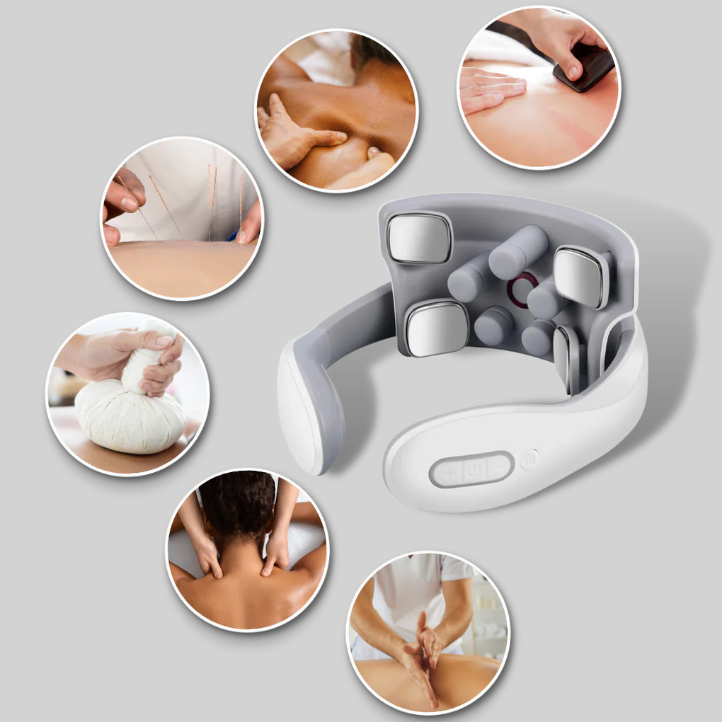 Revitalize Pro | Adjustable Electric Neck and Shoulder Massager for Stress Relief