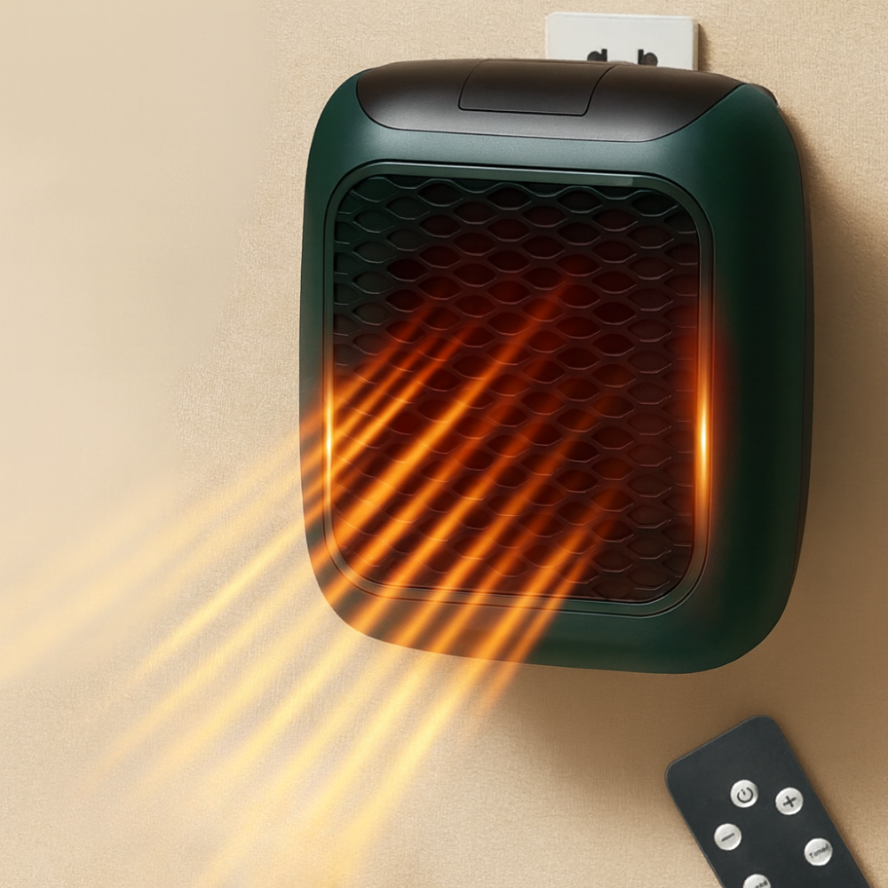 CozyNest | Wall-Mounted Electric Heater with Custom Temp Control