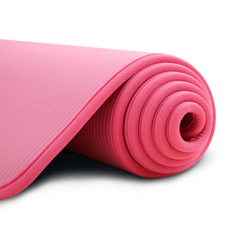Ultimate Comfort Non-Slip Exercise Mat with 10mm Padding