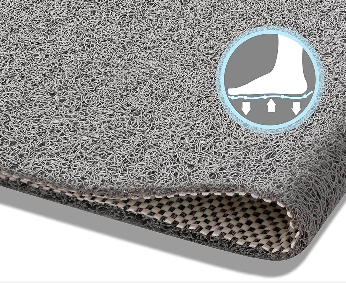 Non-Slip Bath Mat Made of Soft Loofah Material