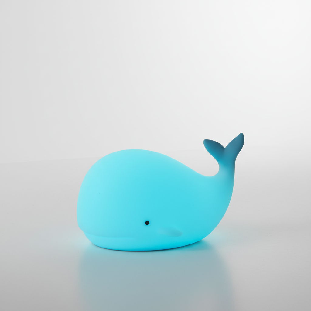Flexible Silicone Night Lamp - Soft Glow Light