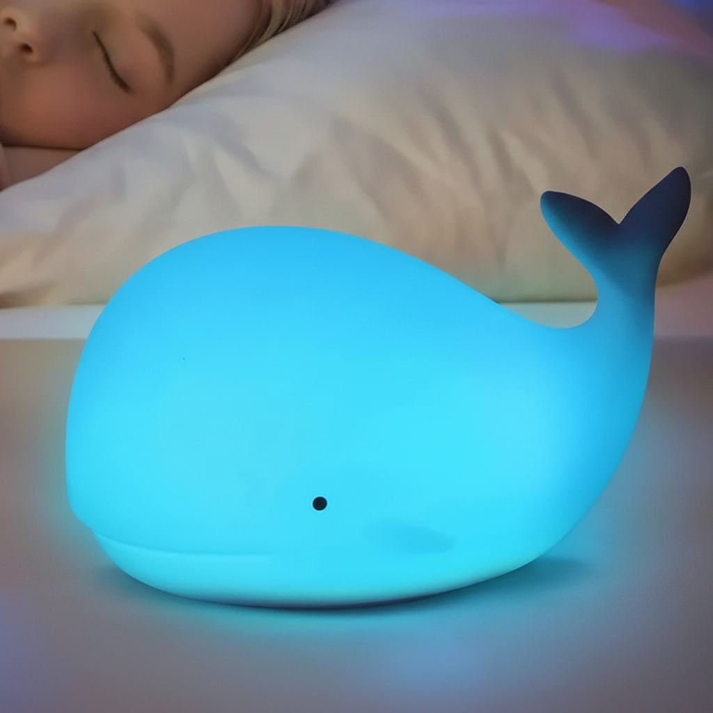 Flexible Silicone Night Lamp - Soft Glow Light