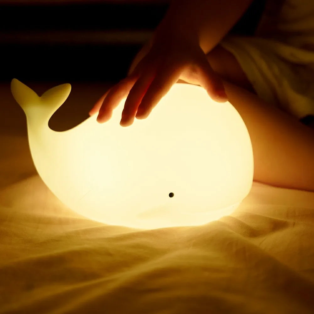 Flexible Silicone Night Lamp - Soft Glow Light