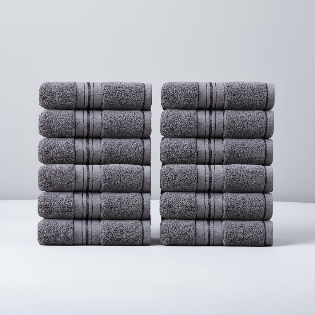 Set of Soft Terry Bath Towels