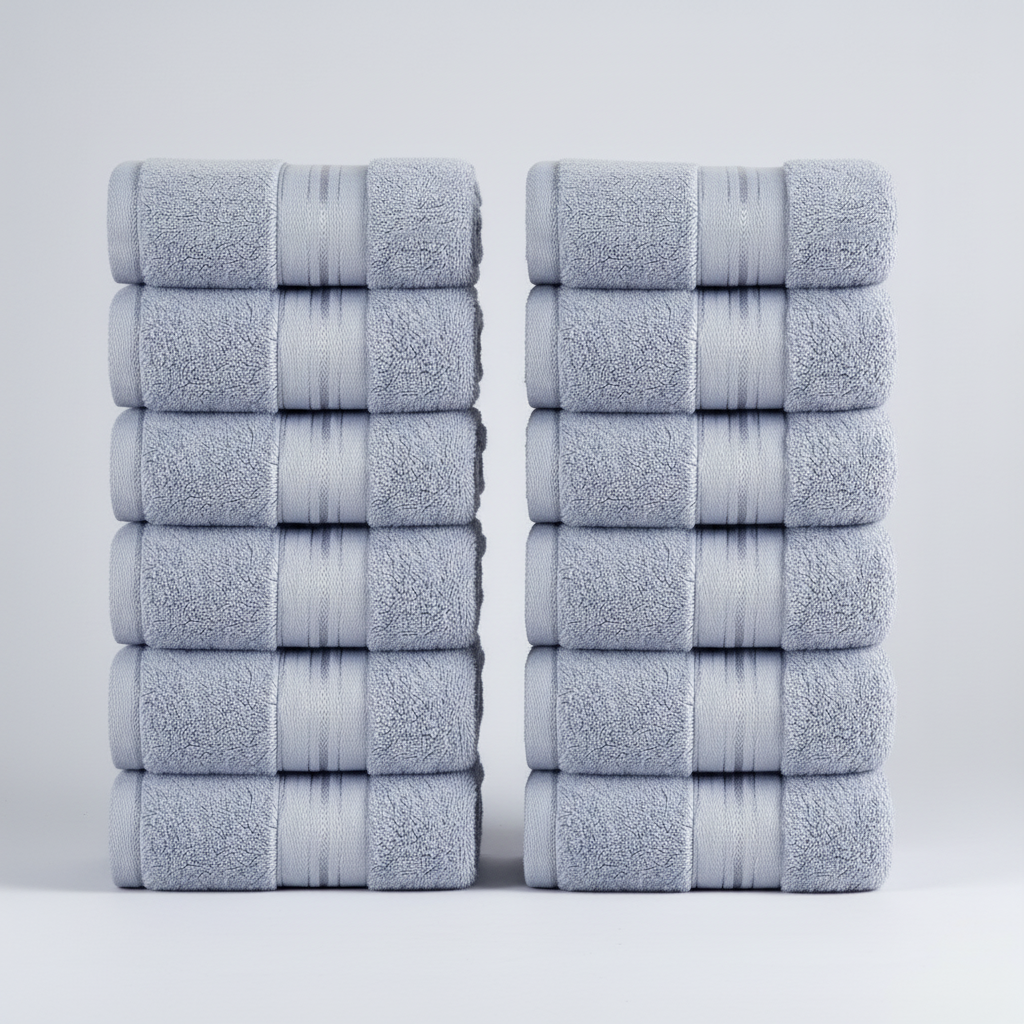 Set of Soft Terry Bath Towels