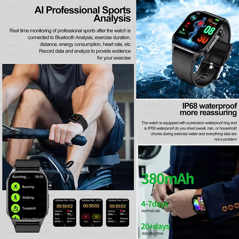 Health Guardian | Smartwatch for Seniors with Vital Monitoring
