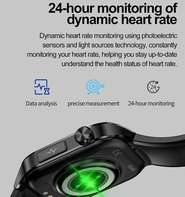 Health Guardian | Smartwatch for Seniors with Vital Monitoring
