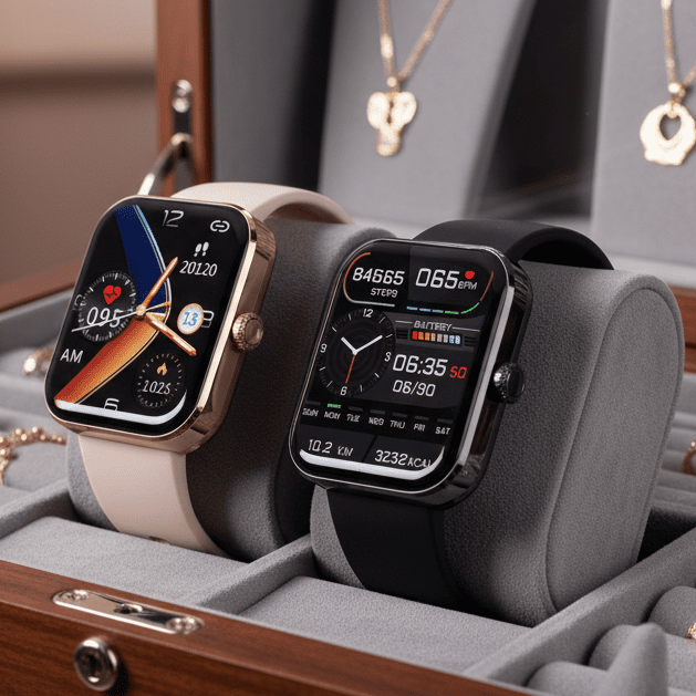 Vitality Monitor | Sleek Smartwatch for Heart & Sleep Tracking