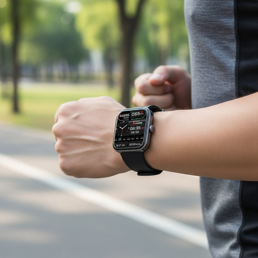Vitality Monitor | Sleek Smartwatch for Heart & Sleep Tracking