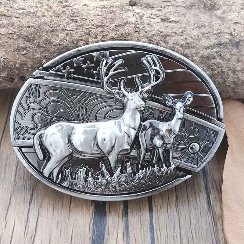Rustic Charm | Bull Skull Belt Buckle with Vintage Appeal | Sturdy Zinc Alloy for Daily Use