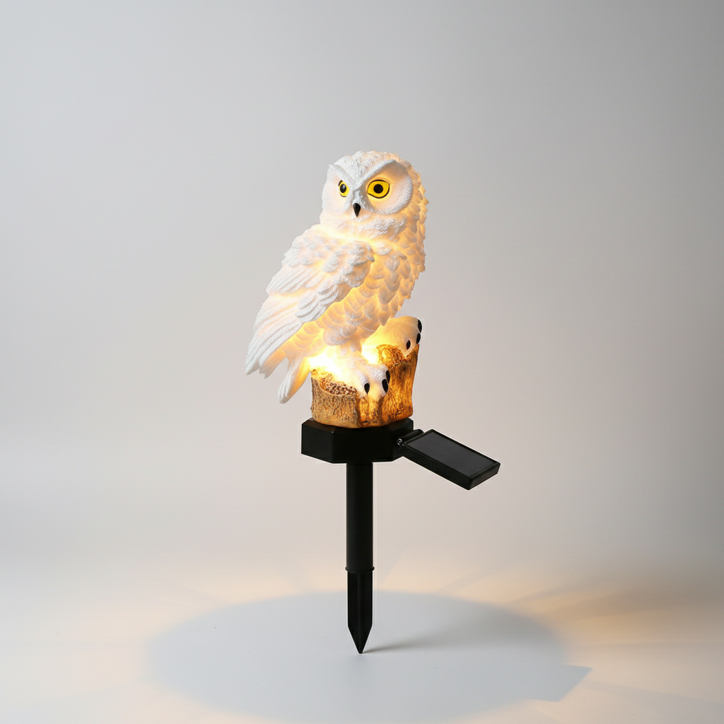 Outdoor Decorative Light Sculpture for Gardens - Weather Resistant