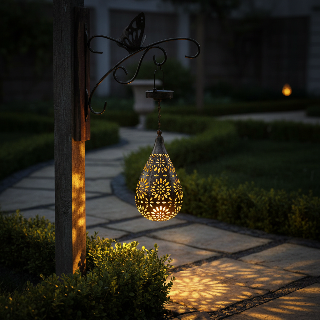 Outdoor Hanging Light Fixture – Weather-Resistant Design