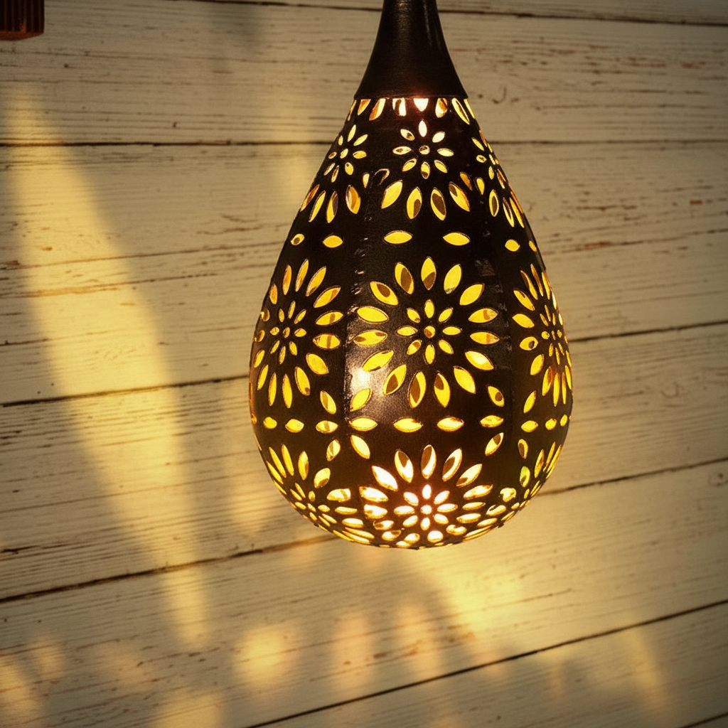 Outdoor Hanging Light Fixture – Weather-Resistant Design