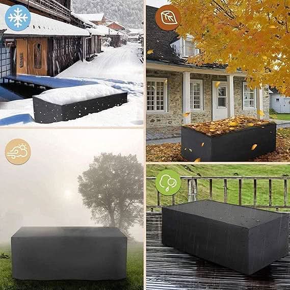 GuardianShield – Weather-Resistant Outdoor Furniture Cover
